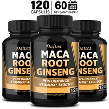 Maca Root - 10000mg - 120 Capsules - Sexual Health