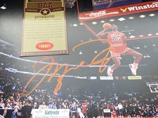 Michael Jordan signed GAA coa Photo