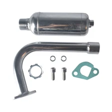 Exhaust With Muffler For Coleman CT200U BT200X CT200u-ex Mini Bike