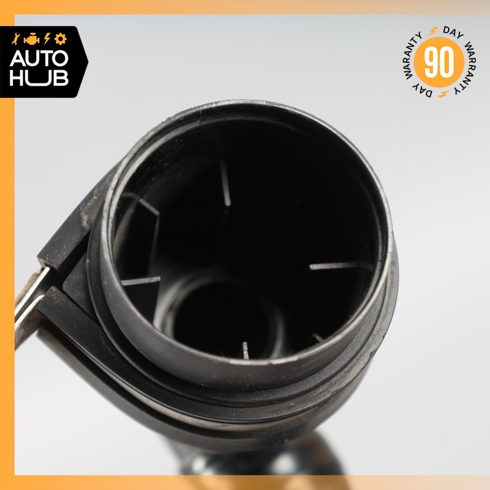 03-12 Bentley Continental GT Engine Motor Air Pump Hose Pipe Left Side OEM