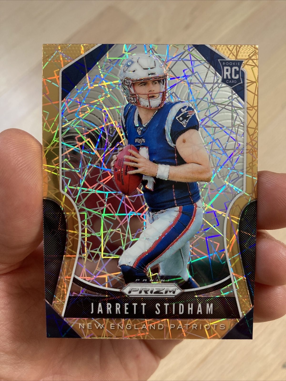 2019 Panini Prizm #308 Jarrett Stidham RC Lazer Prizm SP