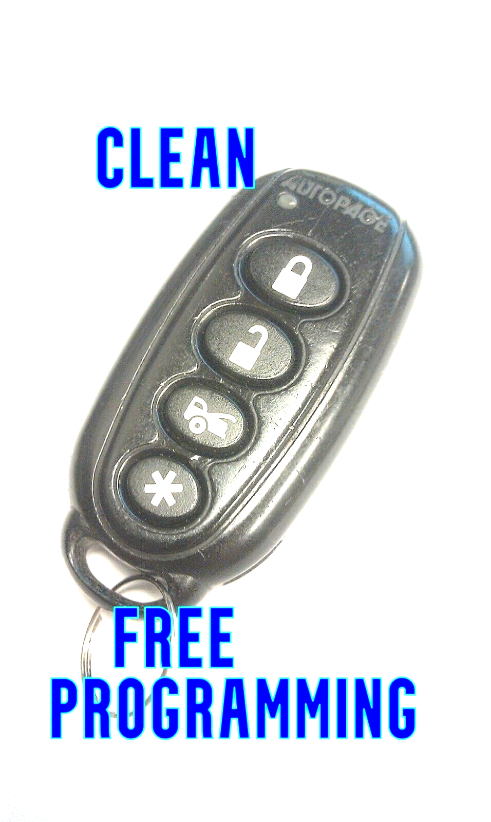 CLEAN AUTOPAGE KEYLESS REMOTE START FOB ALARM TRANSMITTER H50T61 H5OT61
