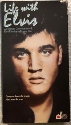 LIFE WITH ELVIS - ELVIS PRESLEY - CABIN FEVER - RARE COVER - VHS - EXCELLENT