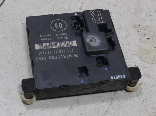 Mercedes W211 S211 Bj 03 Tür Steuergerät hinten RECHTS 2118201626 #91176-F203