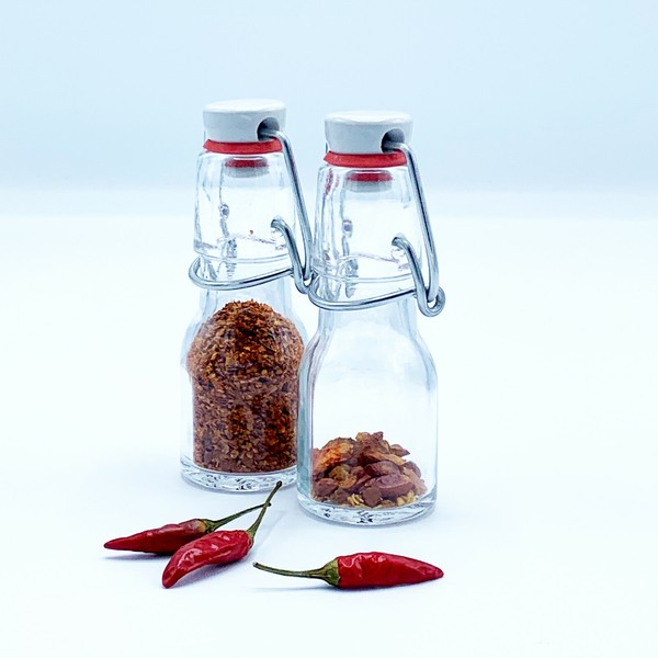 20Er Set BüGelflasche 50 Ml Mit Porzellanverschluss │ Glasflasche │ ÖL LiköR-image