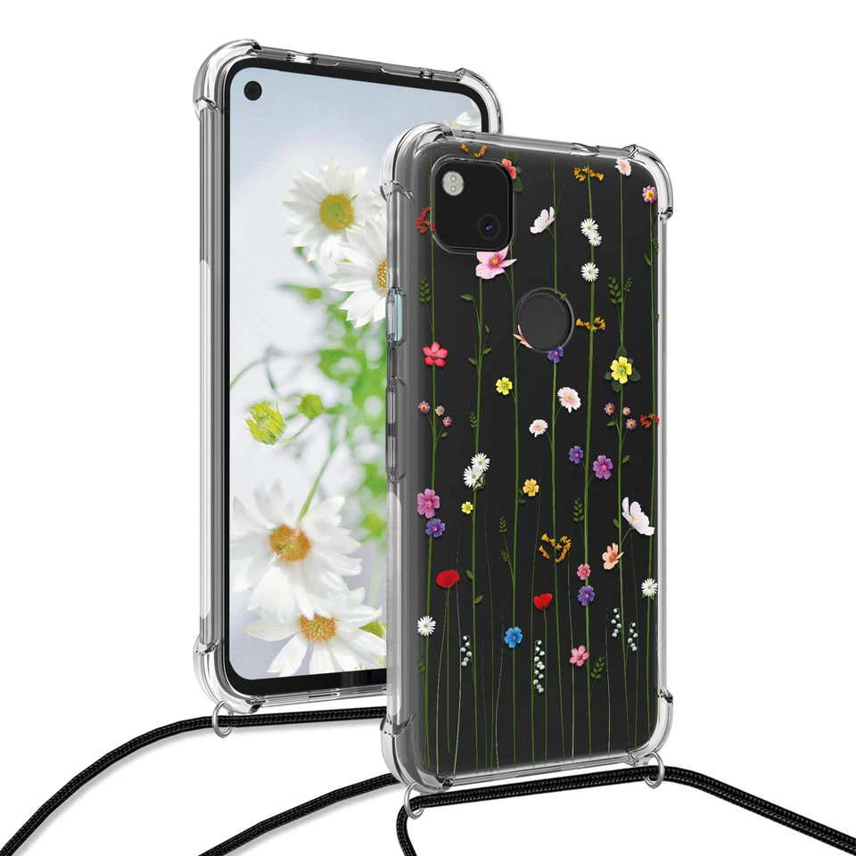 Cover in silicone per Google Pixel 4a con Cordino Tracolla - Immagine 4 di 4