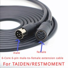 TAIDEN/RESTMOMENT hand-in-hand conference microphone 6-core 6-pin extensioncable