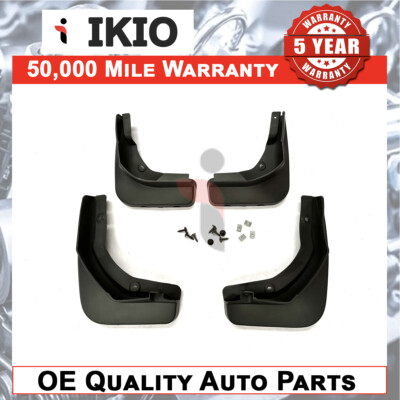 Full Set Rubber MudFlaps For Mercedes E-Class Sport W213 2016-2022 Ikio