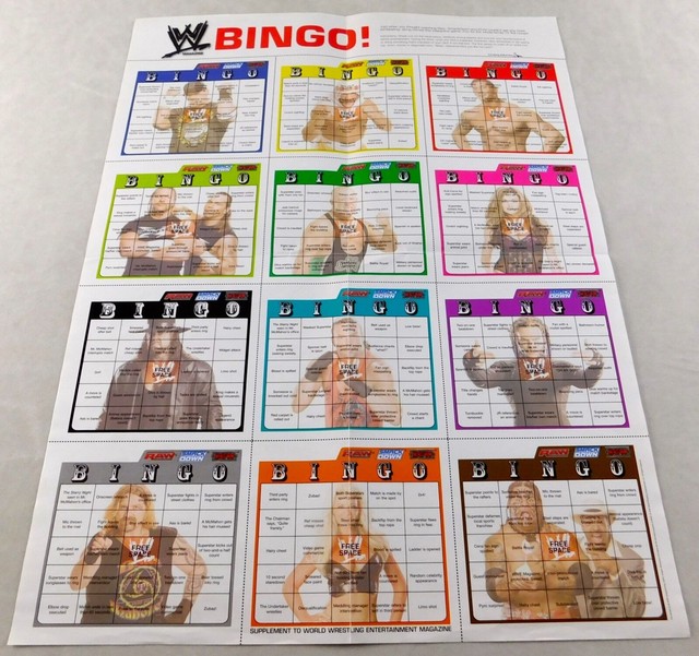 wwe bingo