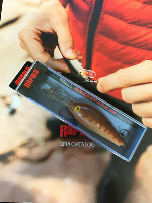 Rapala Down Deep Rattlin Fat Rap 7 DRFR 7 CW Crawdad Shad very rare (2)