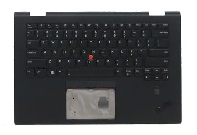 NEW For Lenovo ThinkPad X1 Yoga 3rd Gen US Palmrest Keyboard Bezel Cover 02HL896