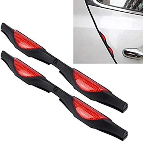 Red Car Door Protectors Reflectors with Durable and Long Lasting Design