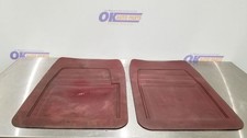 92 Chevy Truck 1500 Regular Cab Front Rubber Floor Mat Set Pair Red Maroon
