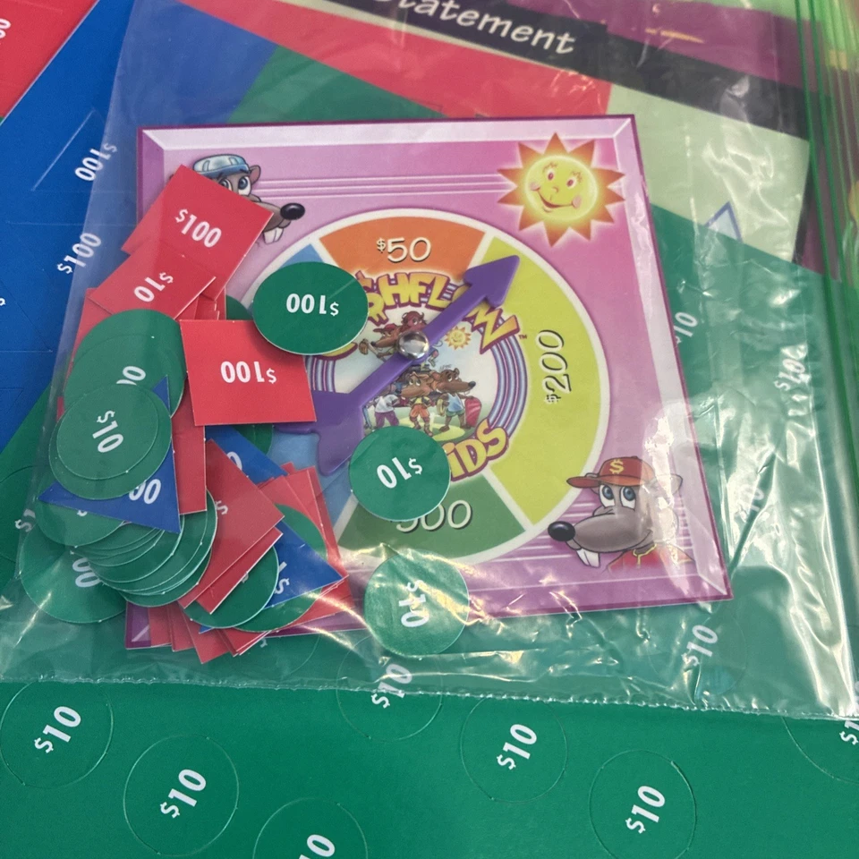 Cashflow For Kids Board Game NEW Open Box 1999 Rich Dad Robert Kiyosaki - Image 3 of 4