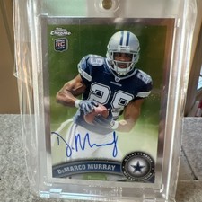 2011 Topps Chrime Refractor #173 DeMarco Murray RC Rookie AUTO : EXC