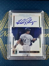 Andres Galarraga 2024 Panini Impeccable Award Winning Batting Champion Auto /25