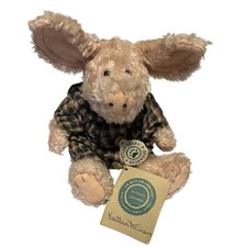 Boyds Bears "Kaitlin McSwine” the 8” Pig Plush Beanbag Posable Teddy Doll Plush