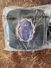 Stoney Clover Lane Disney Villains Maleficent Black Mini Pouch