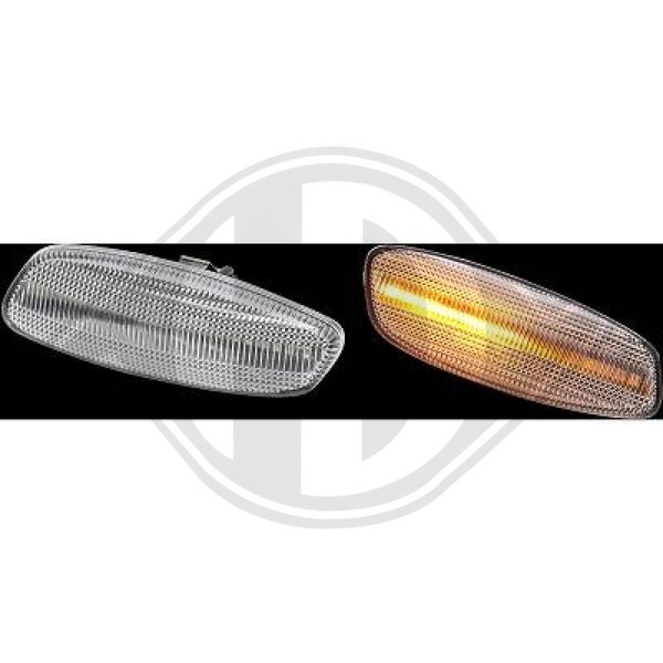 LED Blinkleuchte Seitenblinker Blinker AußEnspiegel FüR Peugeot 207 CC Wd_ Wa_-image