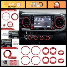 10 Pcs Interior Accessories For Toyota Tacoma 2020-2023 Custom Fit Stylish 10 Pcs Interior Accessories For Toyota Tacoma 2020-2023 Custom Fit Stylish