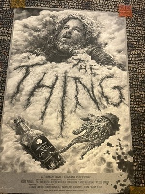 The Thing by Elvisdead Art Print with COA 24x36 Carpenter Commission NT Mondo
