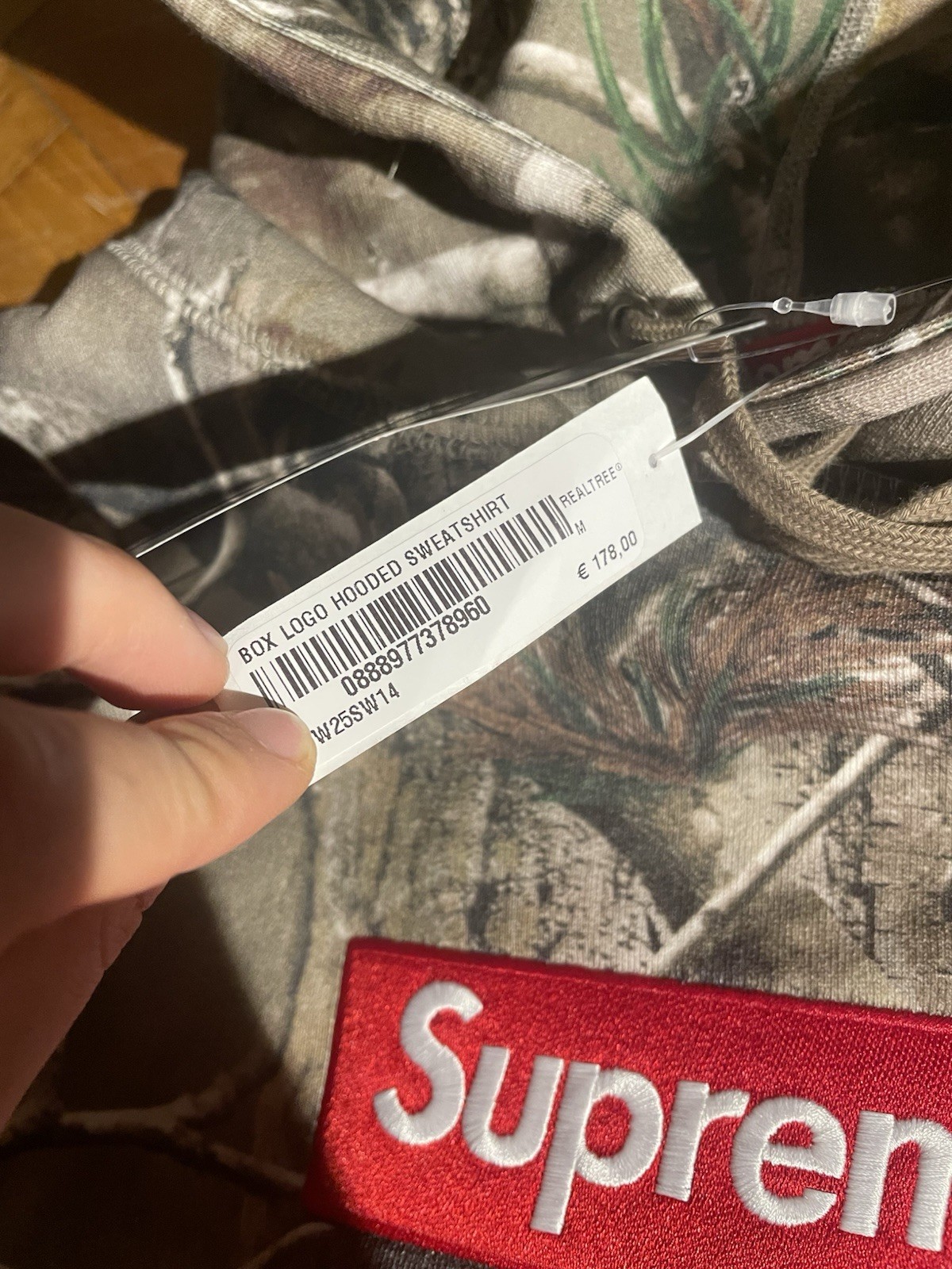Supreme Box Logo Hoodie (FW25) Realtree AP Camouflage - M L 4