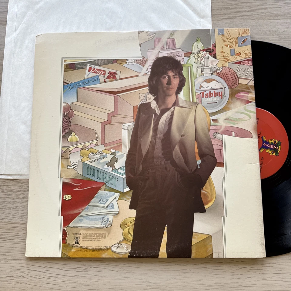 1976 AL STEWART  YEAR OF THE CAT"  1st US Press Complete W/Sleeve! Nice Copy Foto 4 de 4
