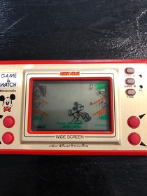 Nintendo Game & Watch Mickey Mouse Working