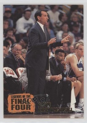 1996 Classic Sears Legends of the Final Four Mike Krzyzewski #MC4 4xw