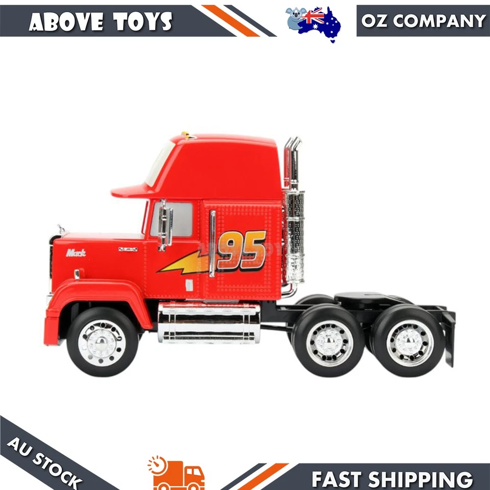 Jada 1:24 Scale Disney Pixar Cars Mack Truck Diecast Vehicle Toy Model - Image 4 of 4