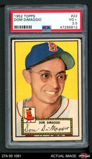 1952 Topps #22 Dom DiMaggio Red Sox PSA 3.5 - VG+