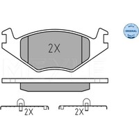 Meyle 025 208 8715 Bremsbelagsatz FüR VW Seat Golf Passat Polo Scirocco Vento