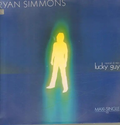 Ryan Simmons Lucky Guy Vinyl Single 12inch NEAR MINT Hansa