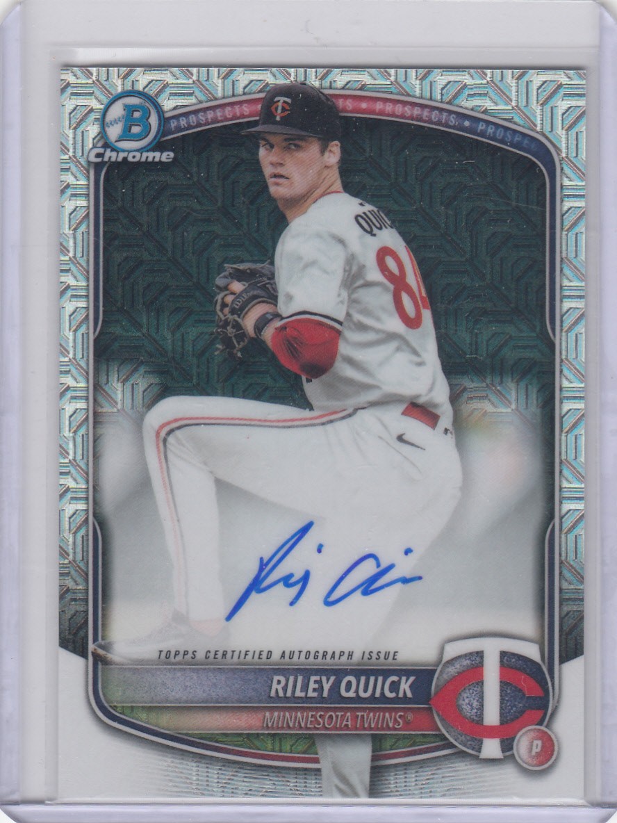 2025 Bowman Chrome Riley Quick