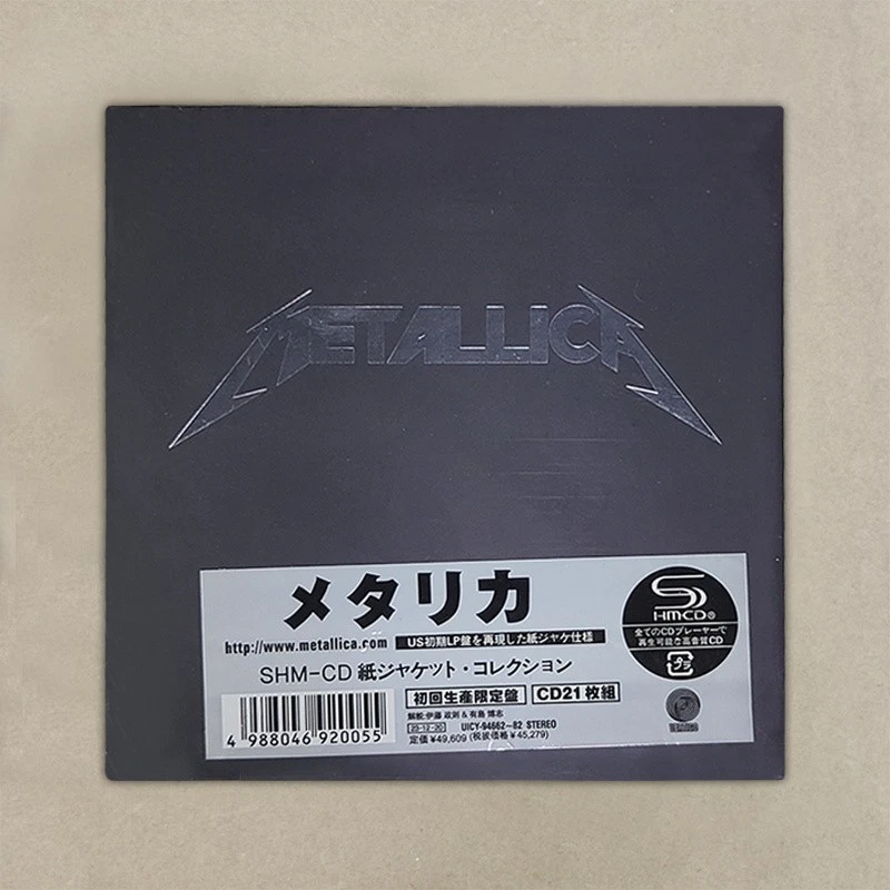Metallica японский мини LP CD 21 дисков новый бокс-сет - Изображение 2 из 4