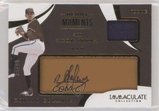 2020 Immaculate Debut Moments Relics Tan Leather 29/99 Ronald Bolanos Auto 04tw