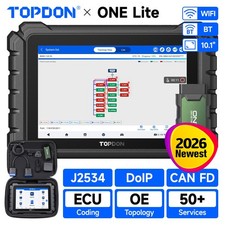 Topdon One Lite Car Diagnostic Tool Auto Obd2 Scanner Cu Coding Can-fd Doip Topdon One Lite Car Diagnostic Tool Auto Obd2 Scanner Cu Coding Can-fd Doip