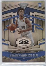 2021 Panini Chronicles Titanium Draft Position /32 Jeremiah Robinson-Earl 05lh