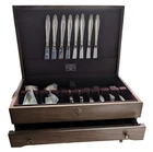 International Sterling Silver Prelude wooden Chest w/drawer ONLY NO FLATWARE