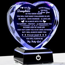 YWHL Daughter Gifts from Mom Dad Birthday Gifts for Daughter Adult to My Daughte
