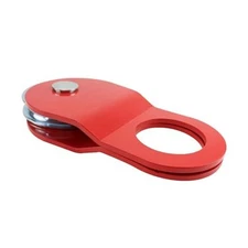 10 Ton Winch Snatch Block Towing Pulley Blocks,22,000 LBS Capacity, Works red