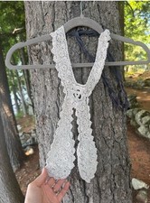 Magnolia Pearl Bruges Double Necktie Crochet Jabot 004