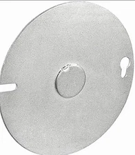 10pk 3 1/2” 1-Gang Octagon/Round Electrical Cover Steel, Raco 703 **SHIPS FREE**