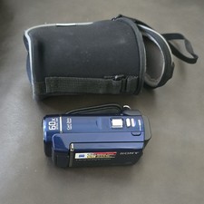 Sony Handycam DCR-SX41 Blue Camcorder 60x Zoom SD/SDHC 2.7" LCD USB