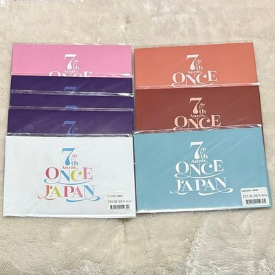 TWICE Online Lottery 7th Anniversary Post Card 6 Types 8 Cards Set