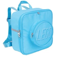 LEGO Official New With Tags Brick Bag Mini Backpack Purse Aqua Unisex All Ages 