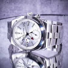 Vacheron Constantin Overseas Dual Time 41mm Silver Dial, Ref. 7900V w/ B&P