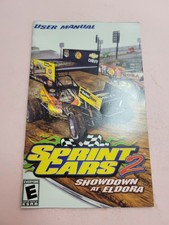 Sprint Cars 2: Showdown at Eldora Sony PlayStation 2, 2008 Manual Only