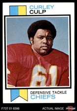 1973 Topps #167 Curley Culp Chiefs RC HOF Arizona St 4 - VG/EX