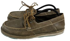 Ariat Women Cruiser Tan Leather Boat Loafer Shoe Slide On Style Size 11B